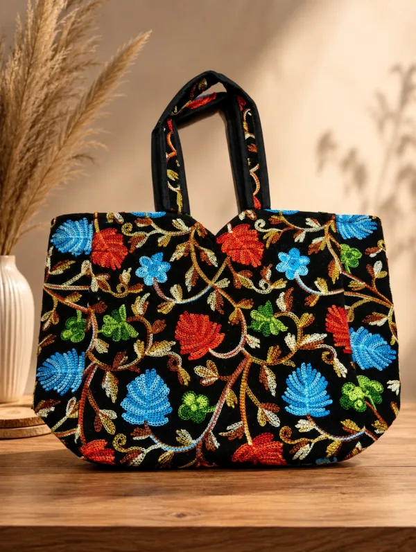 Royal Flora Kashmir Embroidered Stylish Bag