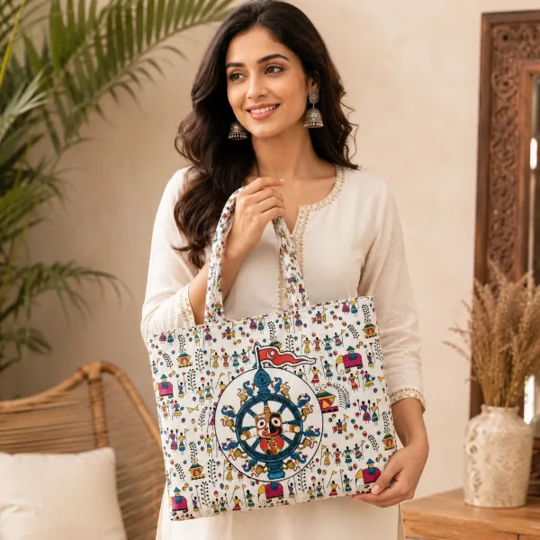 Divine Heritage Handcrafted Handbag for Women | Zuvinn