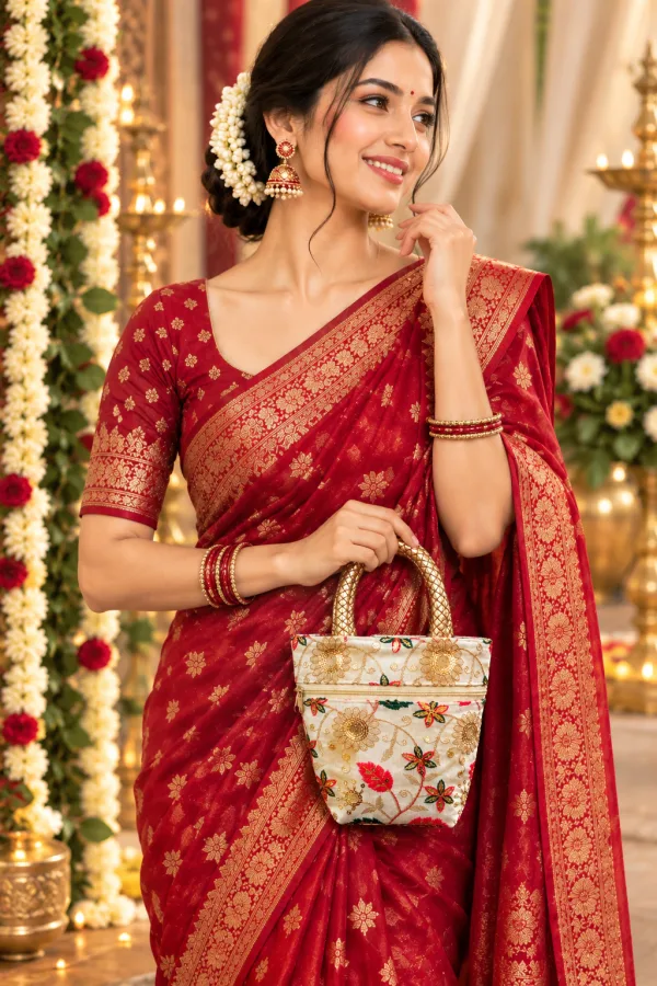 Embellished Handcrafted Party Bag
